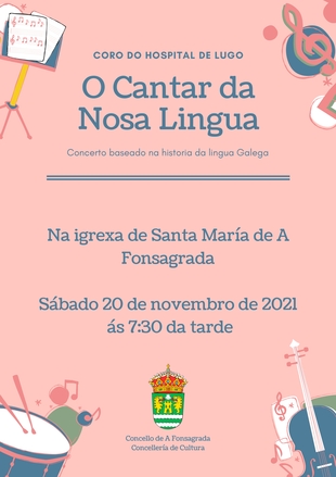 Concierto "O Cantar da Nosa Lingua" por el Coro del Hospital de Lugo este sábado 20 de Novembro