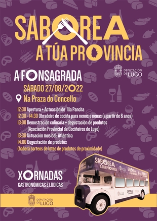 Jornada Gastronómica y Lúdica "Saborea tu provincia"