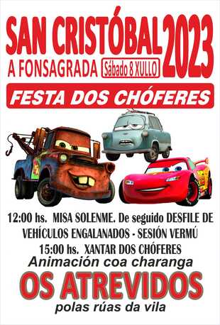 San Cristóbal 2023 Fiesta de los choferes  sábado 8 de julio
