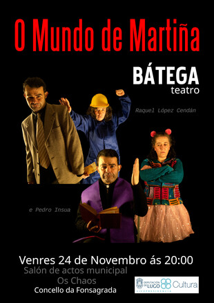 Teatro Musical "El Mundo de Martiña" con motivo del 25N el viernes 24 de noviembre
