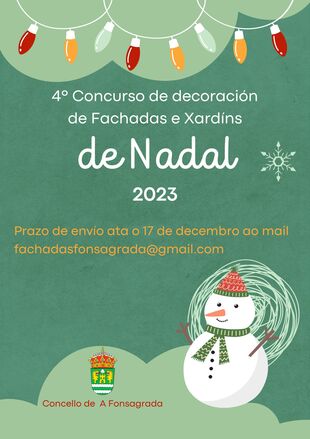 4º Certamen de decoración de fachadas y jardines de Navidad 2023